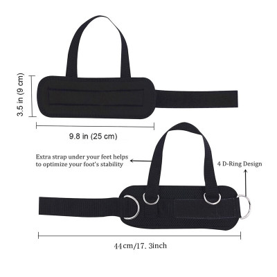 Dây Đai Đeo Cổ Chân Tập Gym AOLIKES 7145 - Hỗ Trợ Tập Mông, Chân, Thể Hình Chuyên Nghiệp