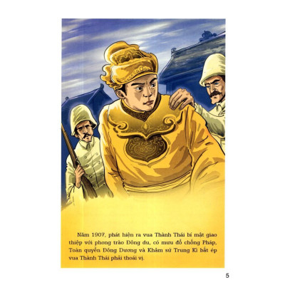 Sách - Truyện Tranh Lịch Sử - Vua Duy Tân - Tân Việt Books