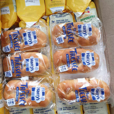 Combo bánh mì hoa cúc Pháp Harrys 210g và bánh mì hoa cúc 500g