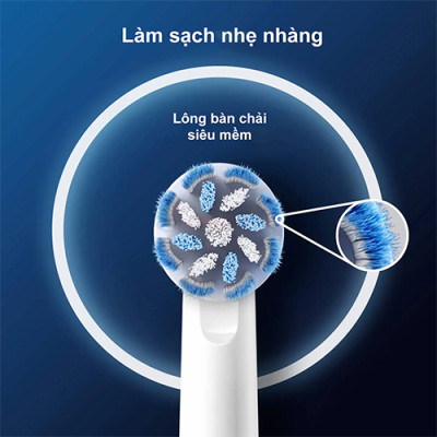 Bàn chải điện Oral-B Vitality Extra Sensitive Clean D12.513 - Hàng chính hãng