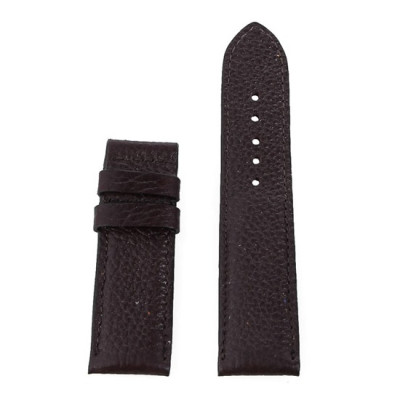 HJ8140-41-42 - Dây đồng hồ Huy Hoàng da bò size 22, 24, 26 màu nâu đen, tím đậm, nâu bạc