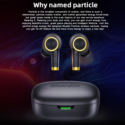 Tai nghe Bluetooth 5.0 TWS Thể thao không dây có micrô 