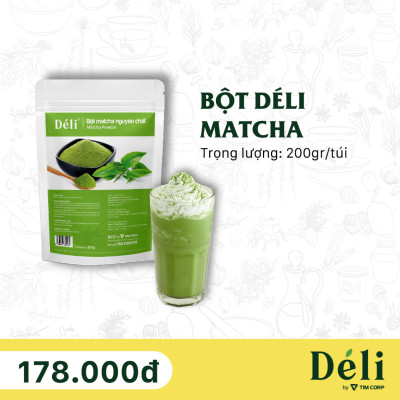 Bột Matcha Nguyên chất Déli