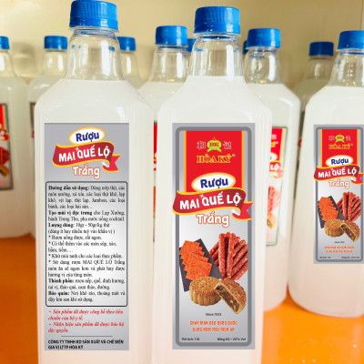 Mai quế lộ trắng Hoà Ký 500ml dùng ướp thịt