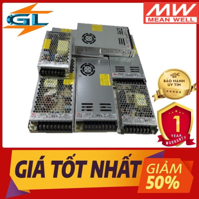 Nguồn 48V 7.3A 350W MEANWELL LRS 350-48 - Hàng nhập khẩu