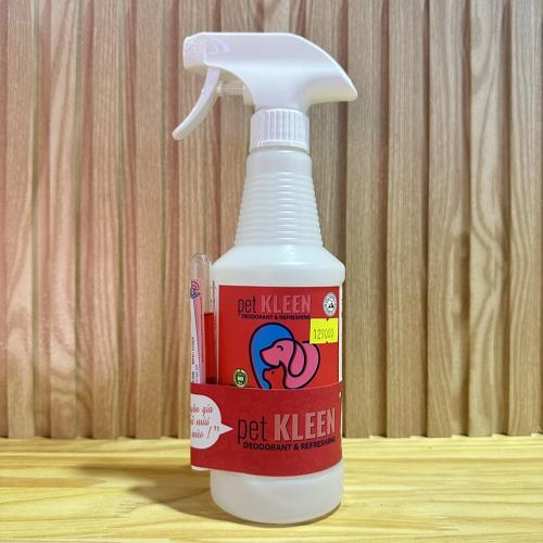 Bộ Vi Sinh Khử Mùi Thú Cưng PET KLEEN (Chai Xịt + 1 Ống)