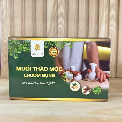 Xua Tan Đau Bụng, Lạnh Bụng Với Muối Thảo Mộc Aceso