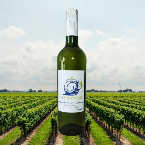 Rượu Vang Trắng Famaey Chardonnay Vin De France White - 750ml