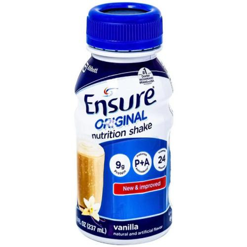 Sữa ENSURE Original Nutrition Shake 237ml (Lốc 6 Chai)