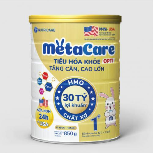 Sữa Bột Metacare Opti 1+ Lon 850gr (1-2 Tuổi)