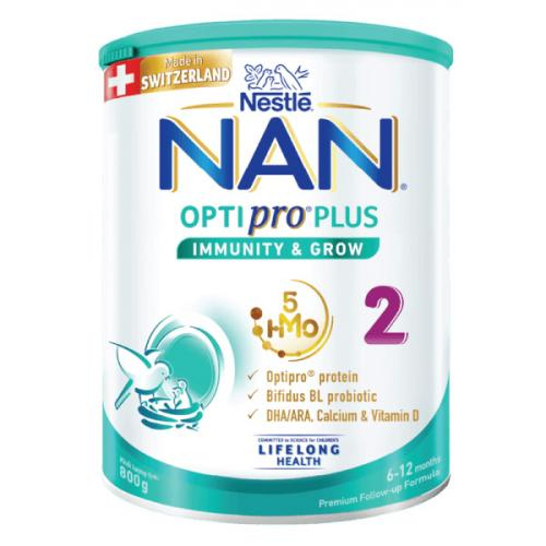 Sữa NAN OPTIPRO PLUS 2 Lon 800gr (6-12 Tháng)