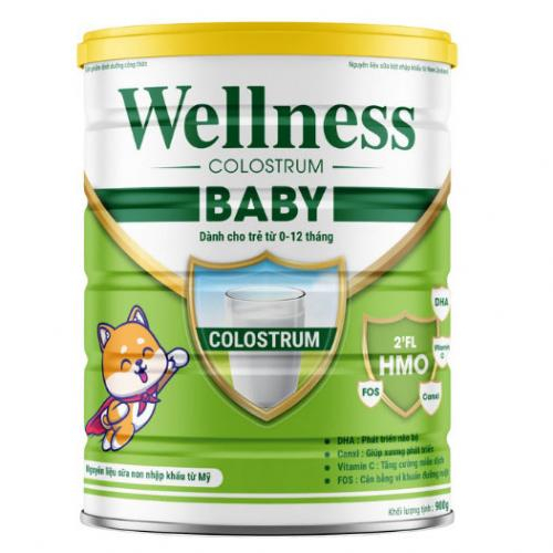 Sữa Wellness Colostrum Baby Lon 900gr (0-12 Tuổi)