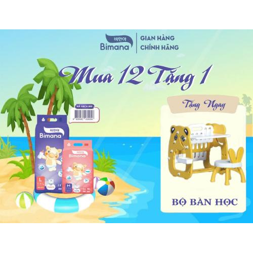 Tã dán Bimana Hàn Quốc size S (4 - 8kg)